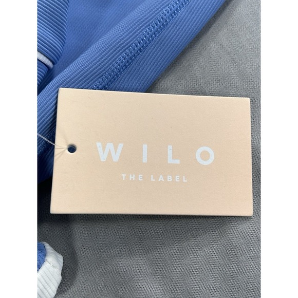 WILO The Label Sports Bra and Leggings Powder Blue 2 Piece Women's Small NEW - Picture 5 of 16